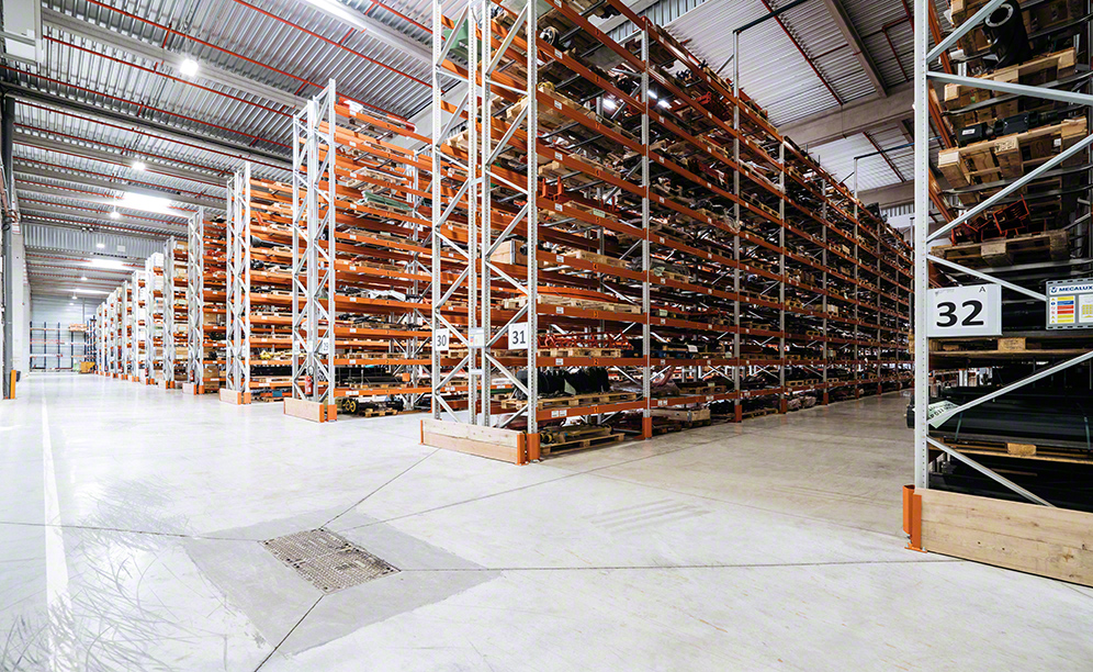 El depósito de Kverneland Group puede gestionar más de 41.700 pallets