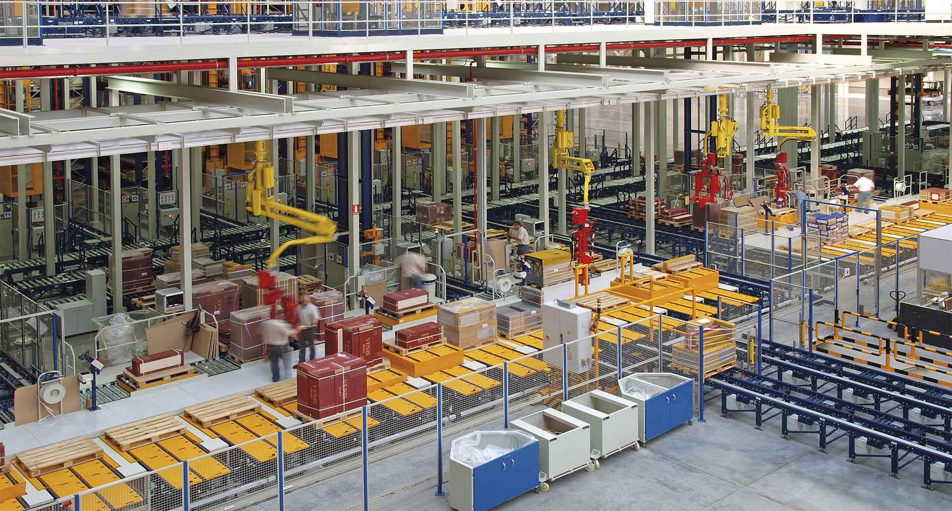 El Internet Industrial de las Cosas recopila información de los sensores de las máquinas de fábricas y almacenes
